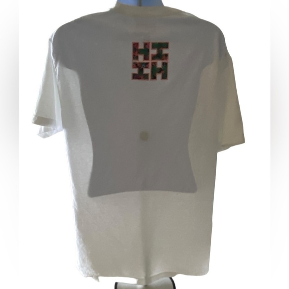 HAWAII’S FINEST Floral Hawaiian Logo Tee Shirt Men XL - Picture 3 of 7